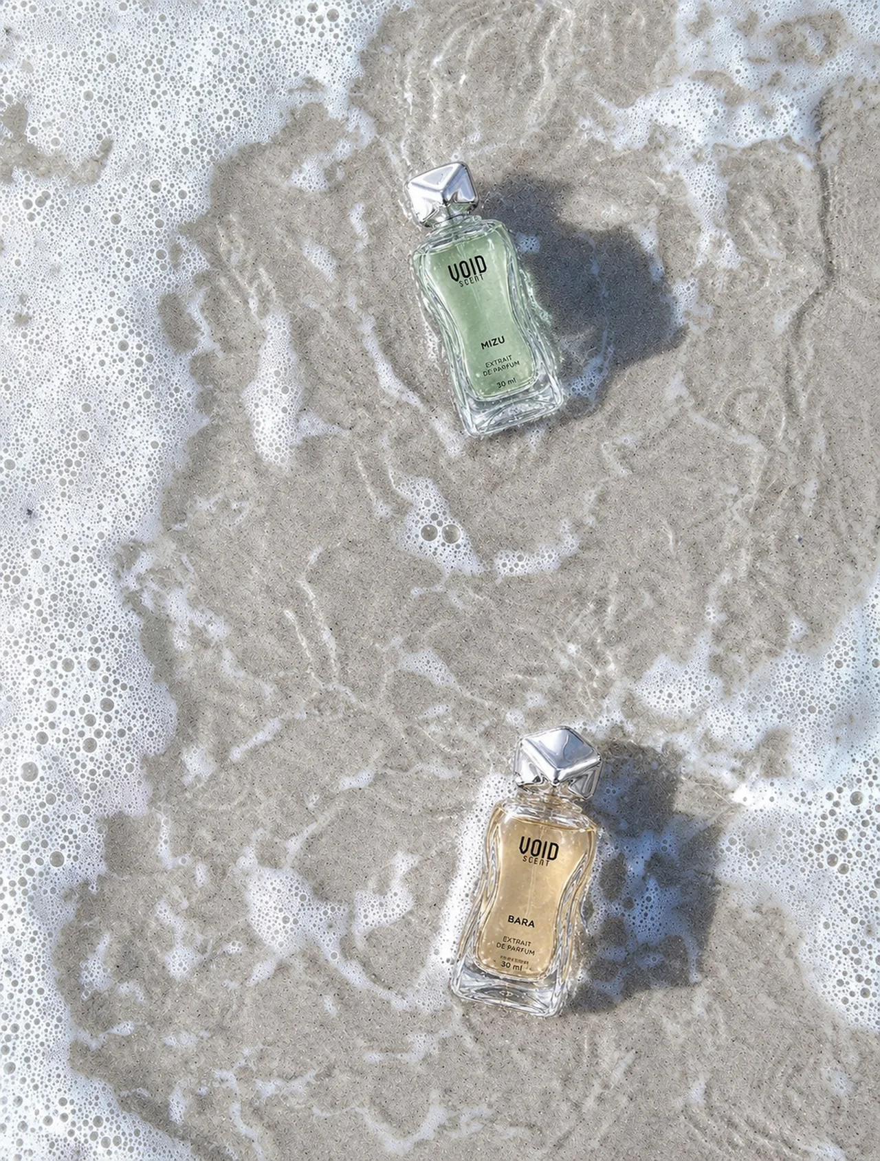 Visual kampanye AI VOID SCENT, konsep 1