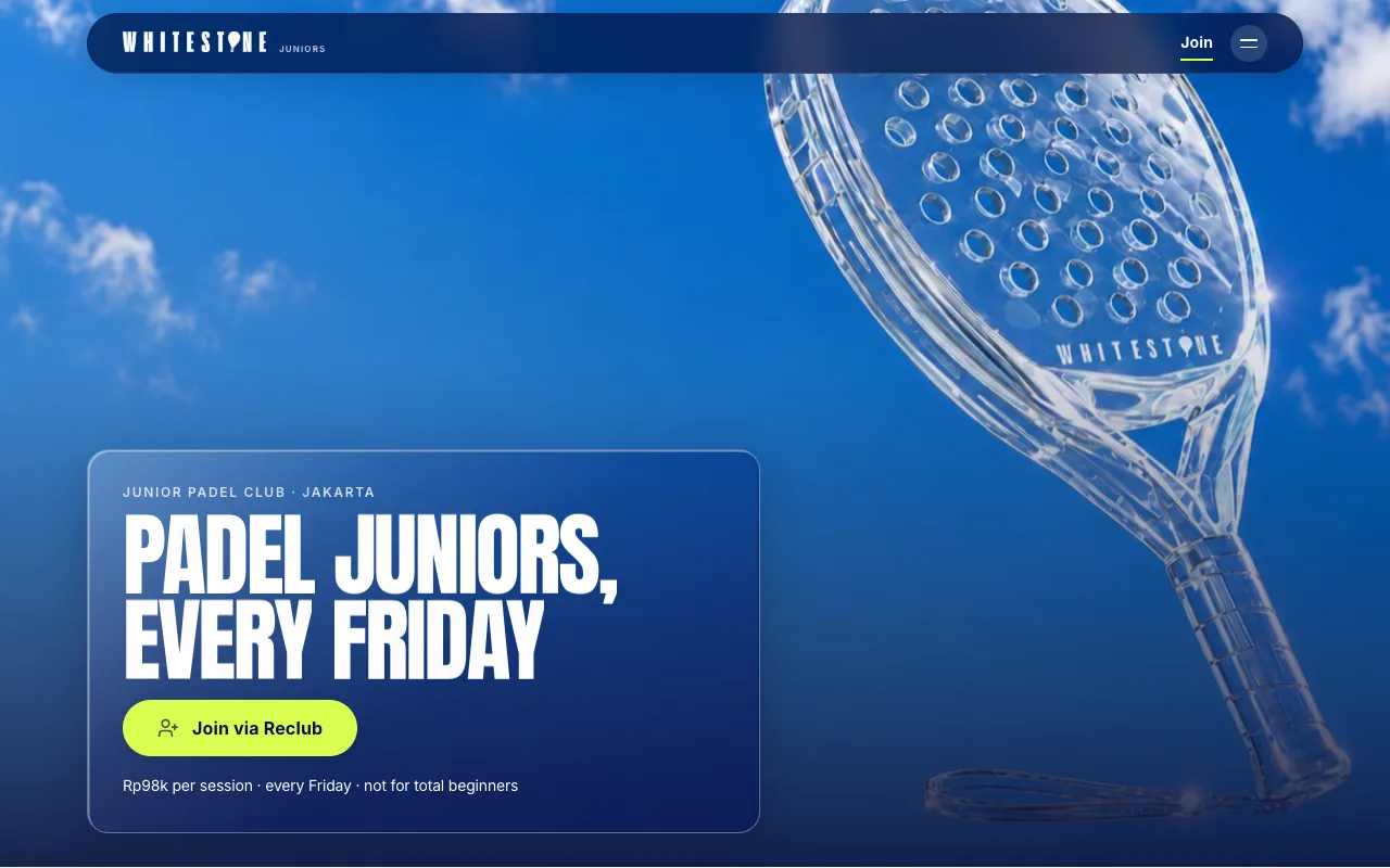 Website Whitestone Juniors